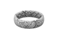 Winter Rose Thin Ring