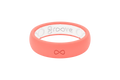 Solid Coral Thin Ring