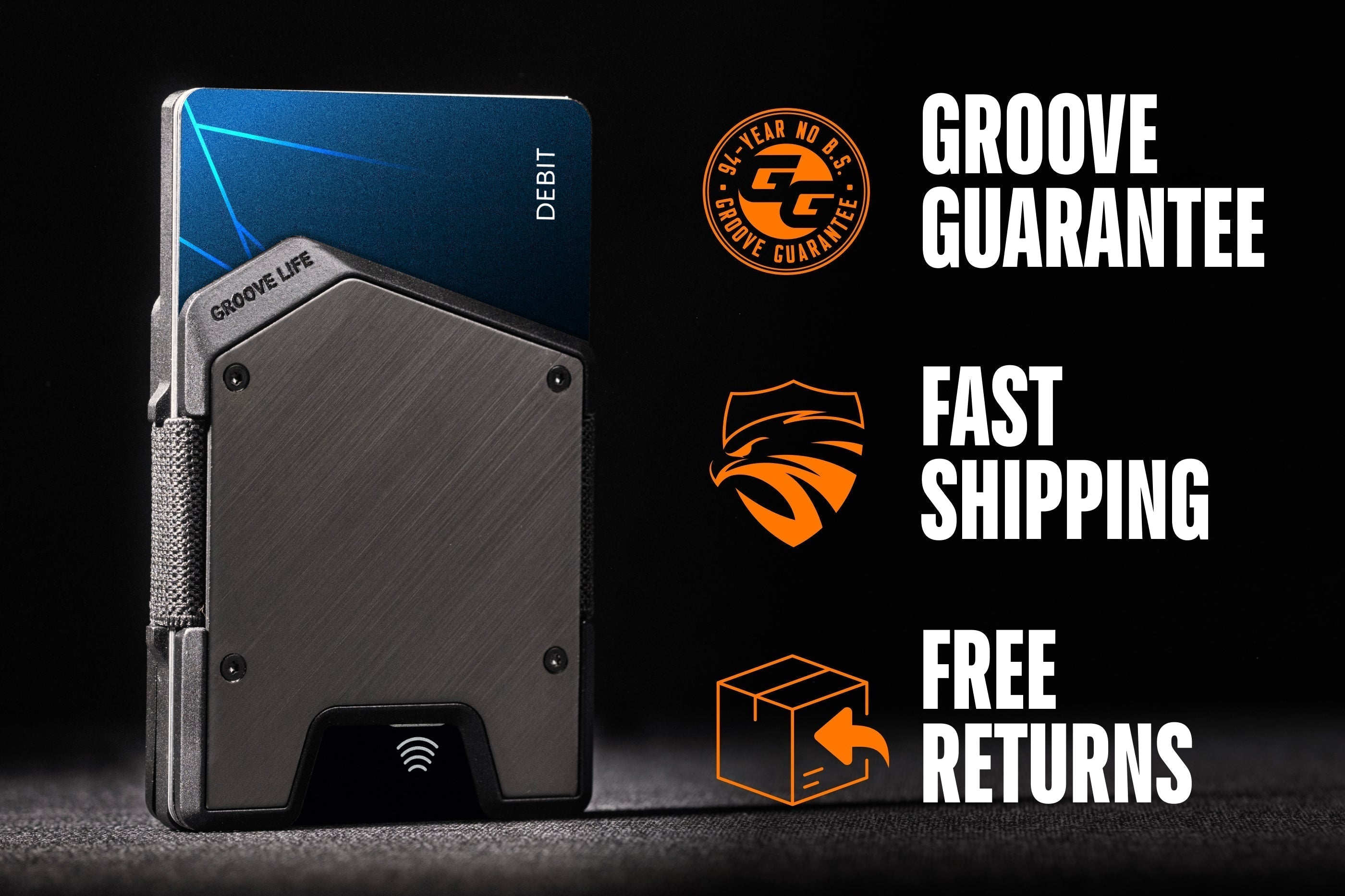 Groove Wallet® Stealth - Abyss Navy