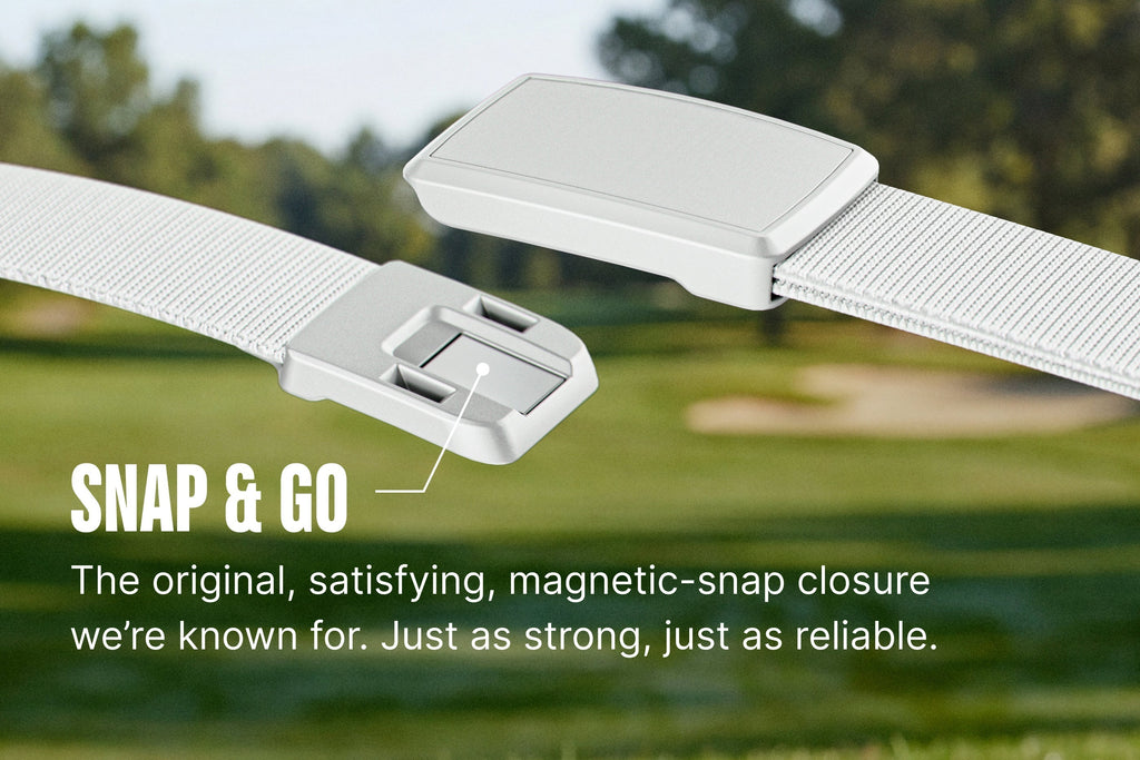 Groove Golf Belt Pro® - Light Grey