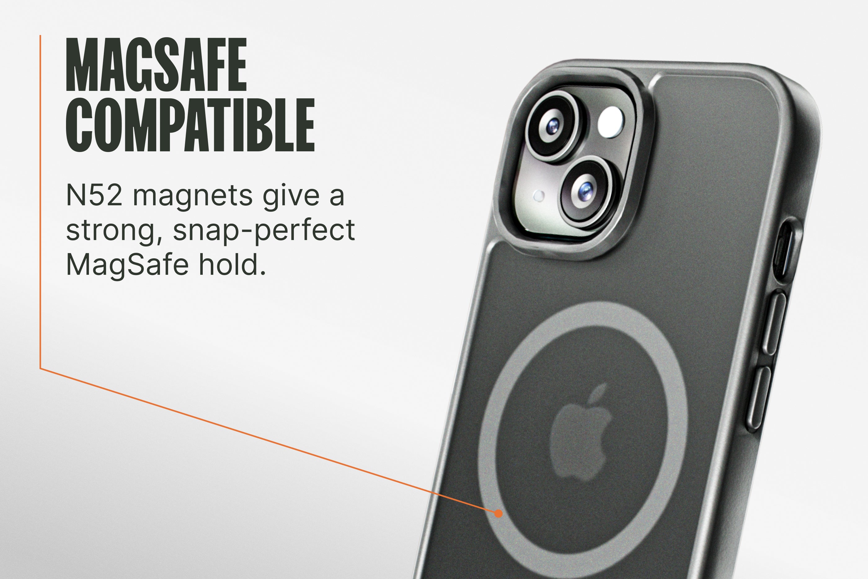 Groove MagSafe Phone Case - Black