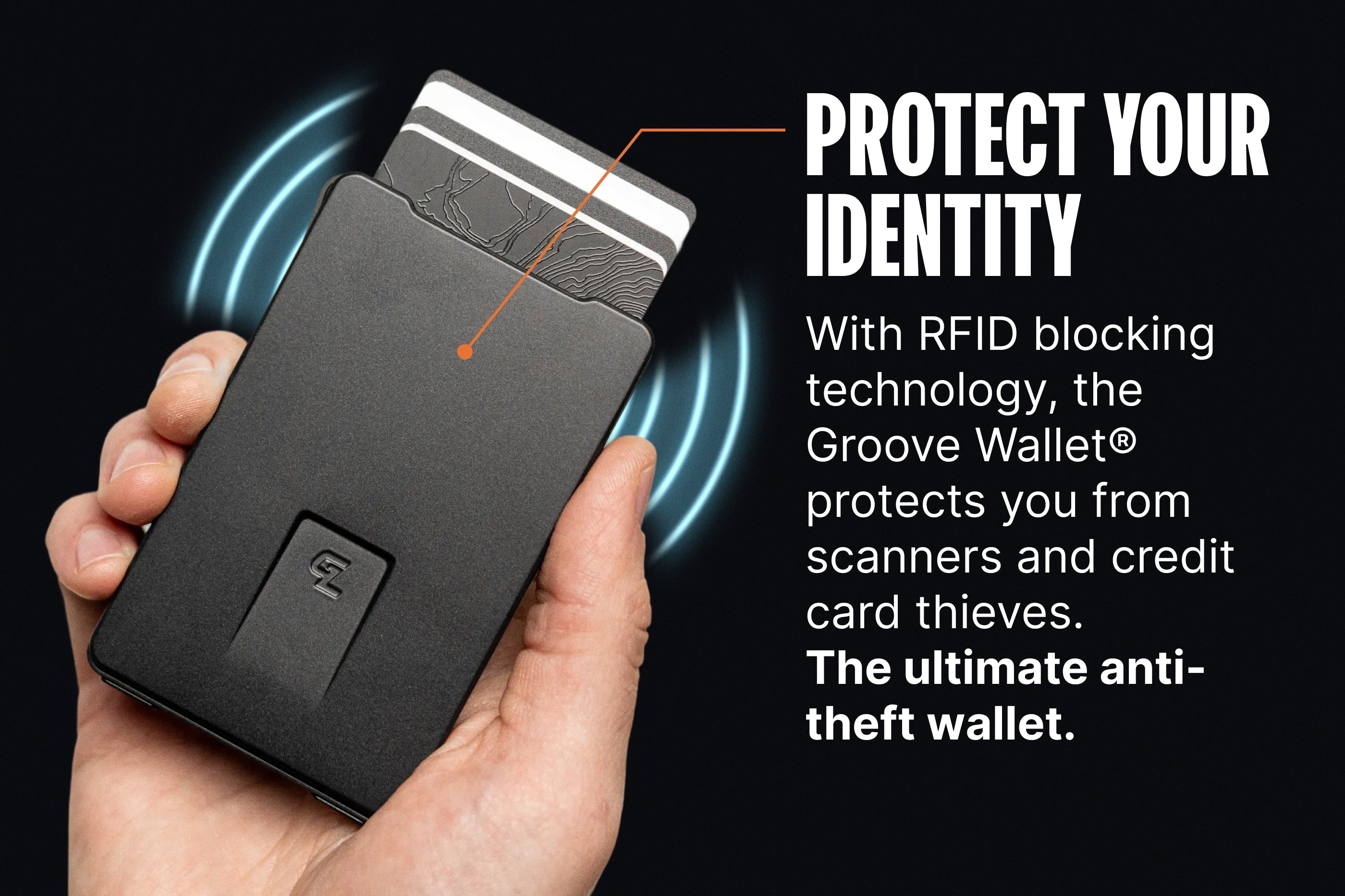Groove Wallet® - Midnight Black