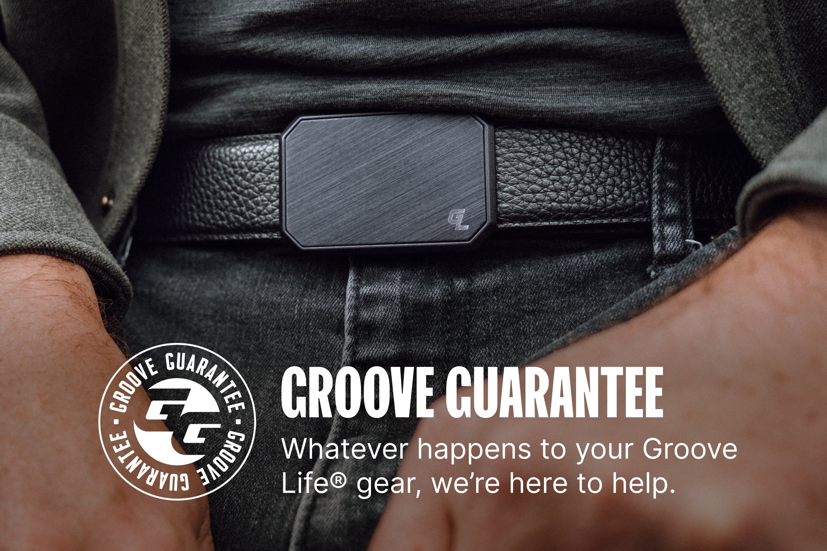 Groove Belt® Max Leather - Brown