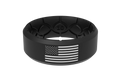 Edge Hero - America Black &amp; White Flag Ring