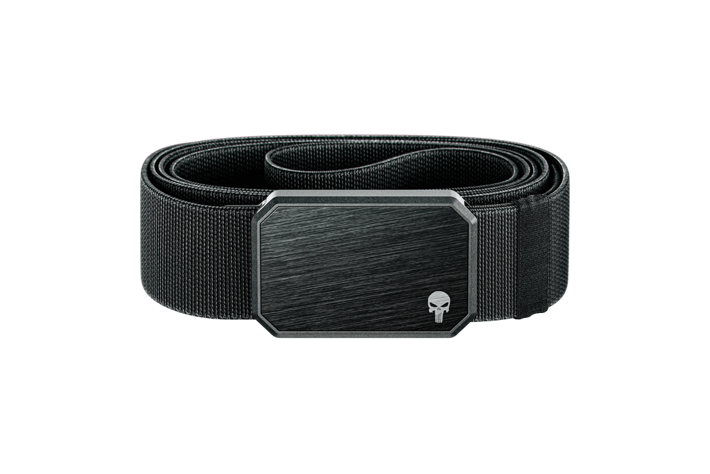 Groove Belt - Punisher Skull Black/Black