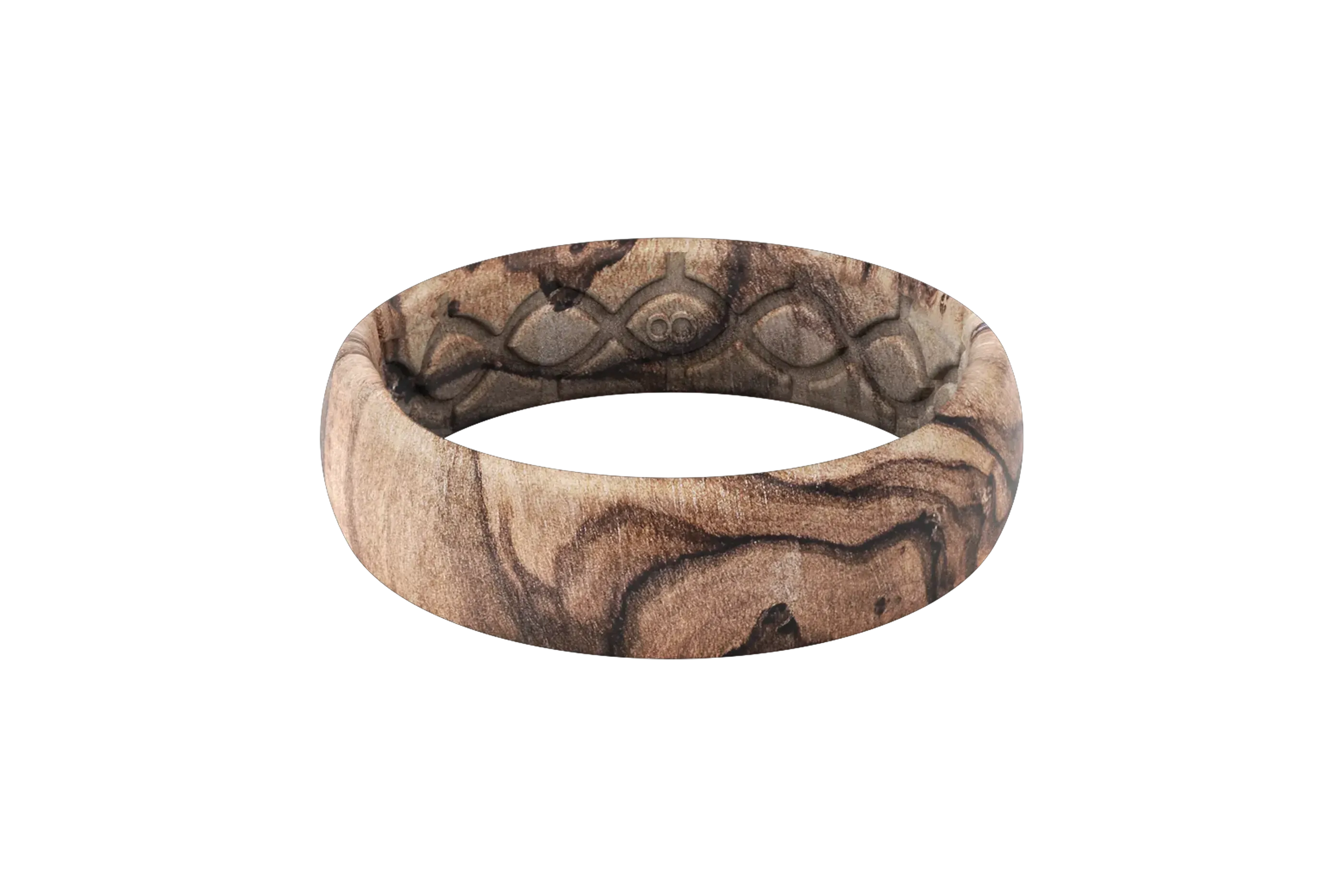 Burled Walnut Thin Ring
