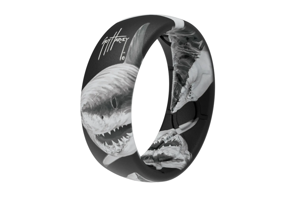 Guy Harvey Great White Shark Ring