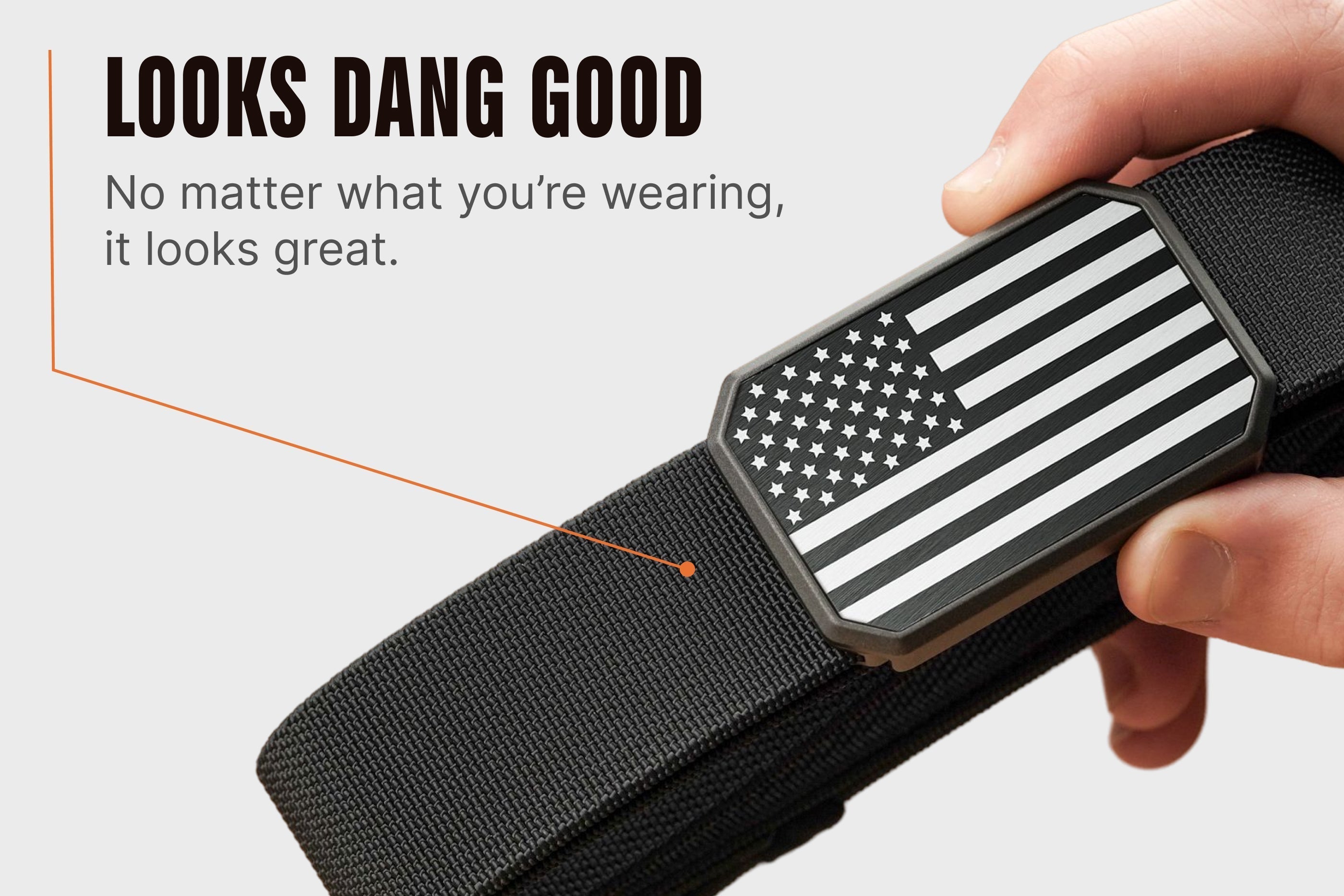 Groove Belt - Betsy Ross III Black/Black