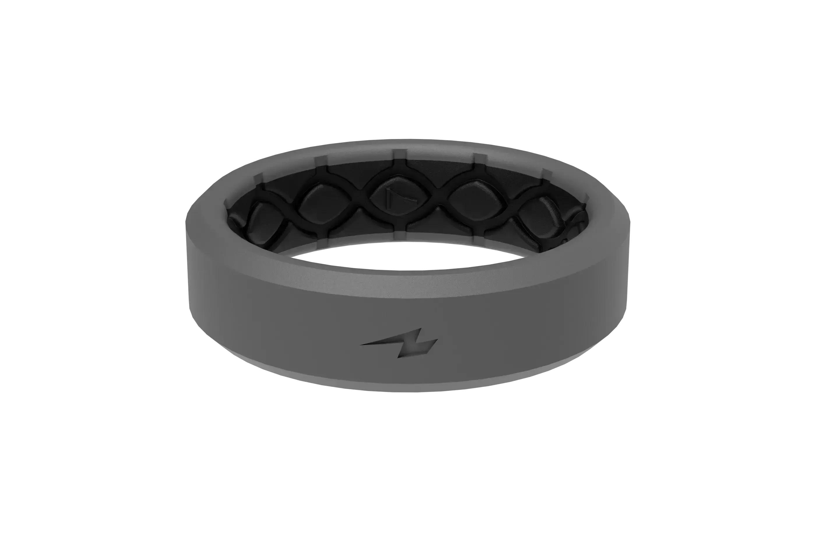 Zeus Storm Grey Thin Ring