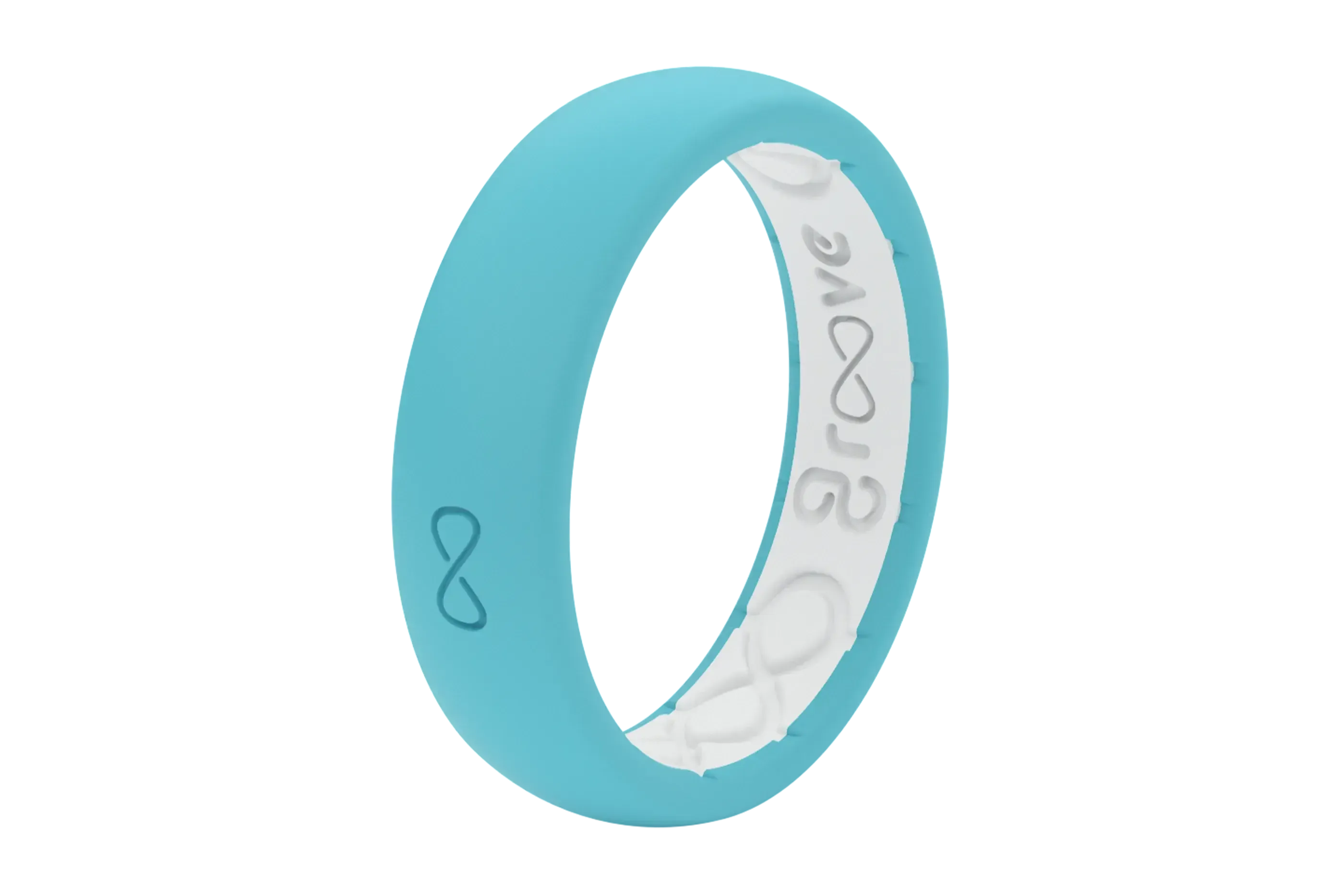 Solid Turquoise Thin Ring