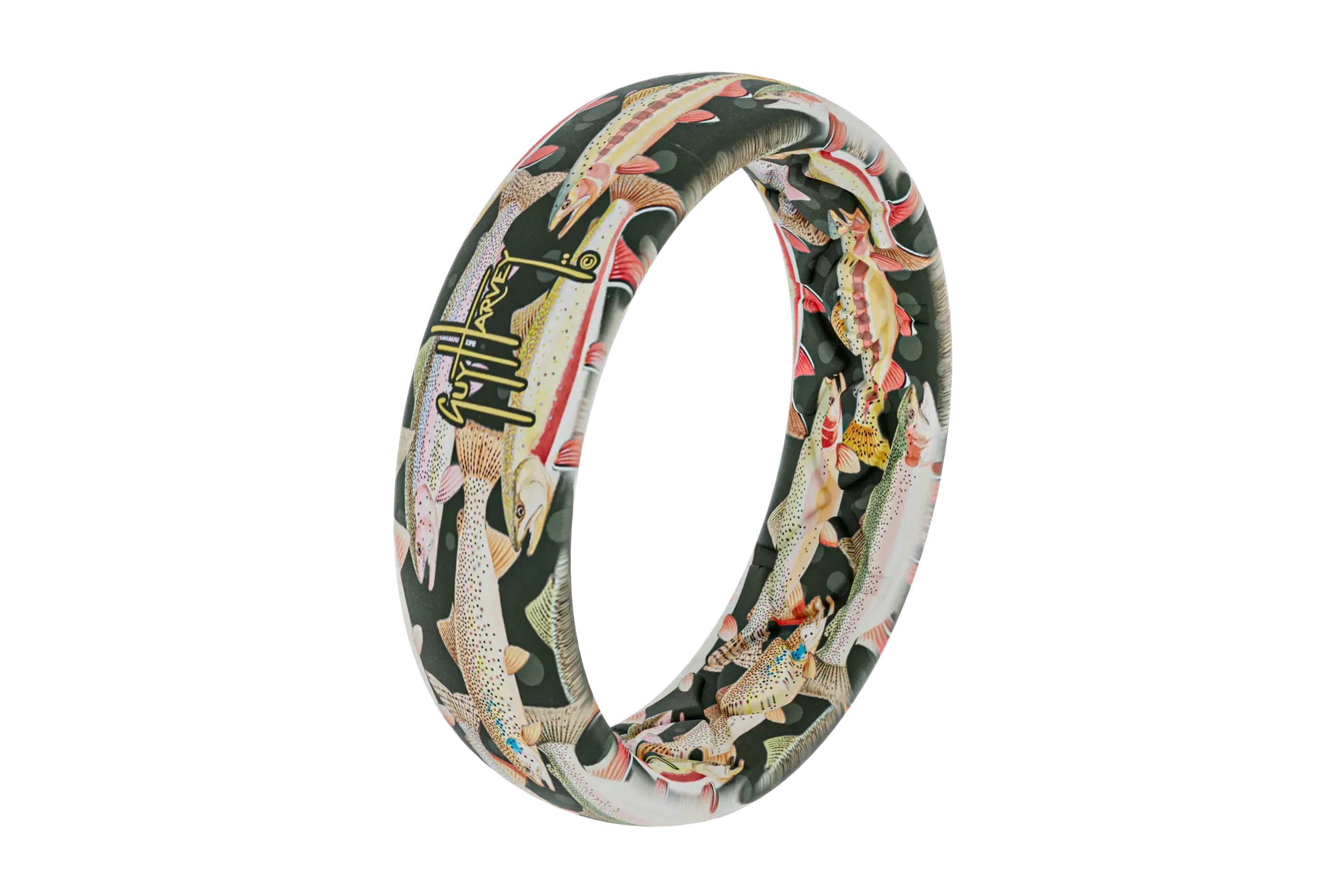 Guy Harvey Trout Species Thin Ring