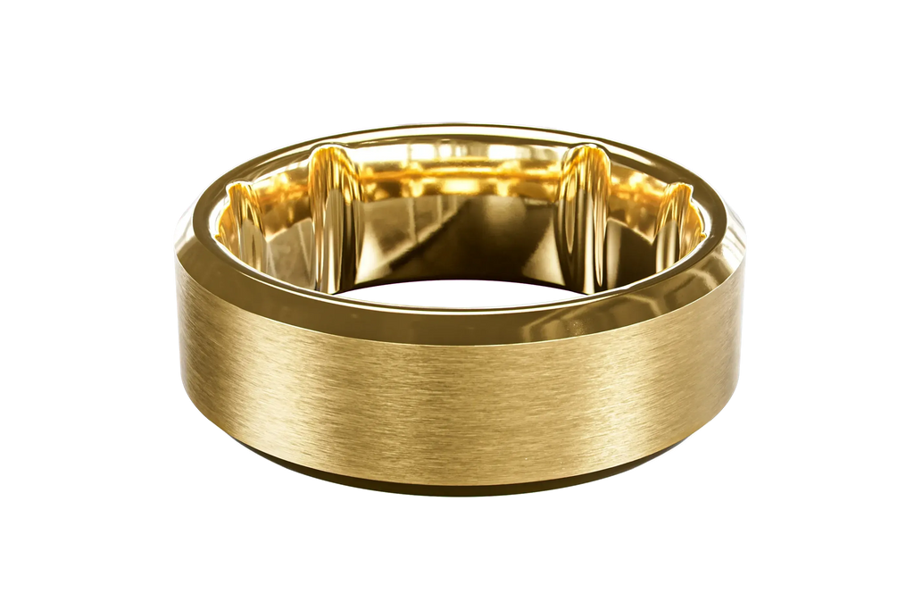 Groove Ring® Tungsten - 24k Gold