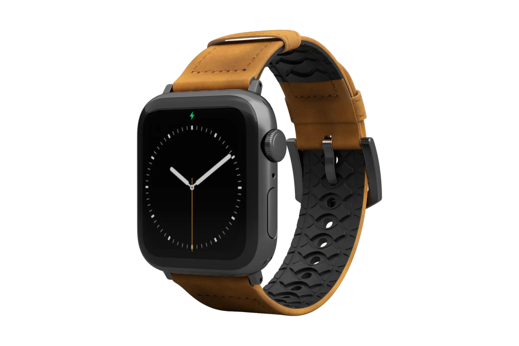 Vulcan Trek - Tan Apple Leather Watch Band