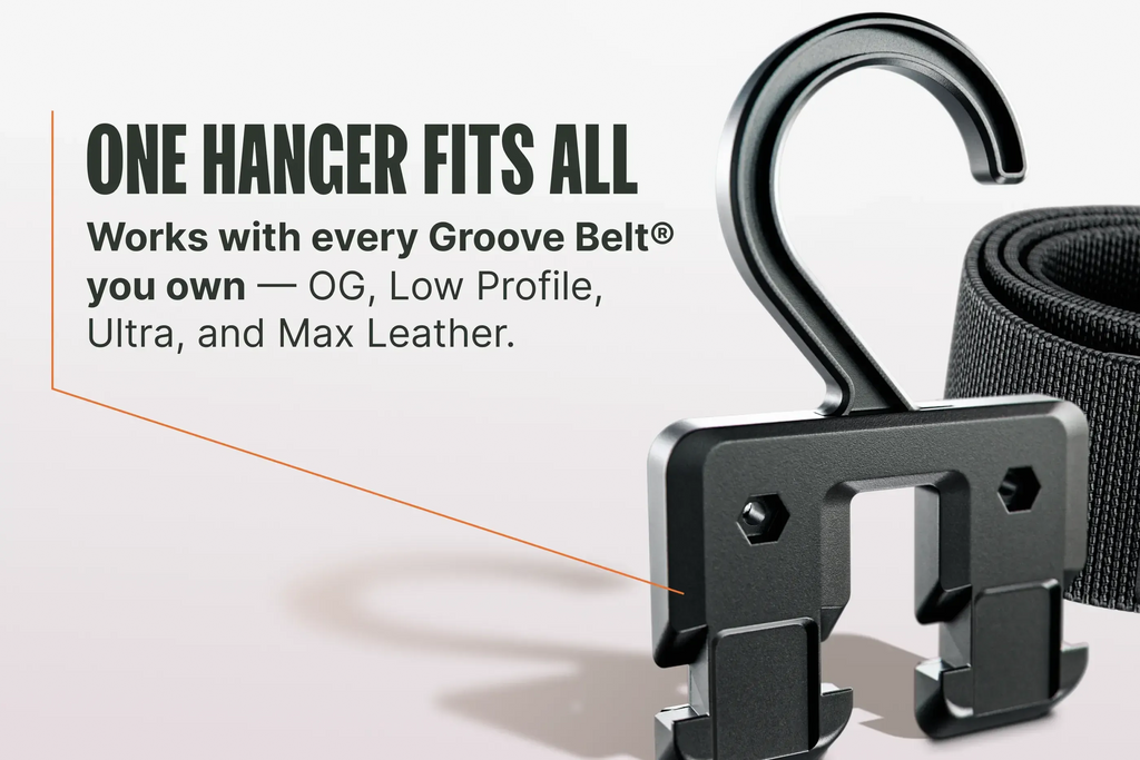 Groove Belt® Hanger - 2-Pack