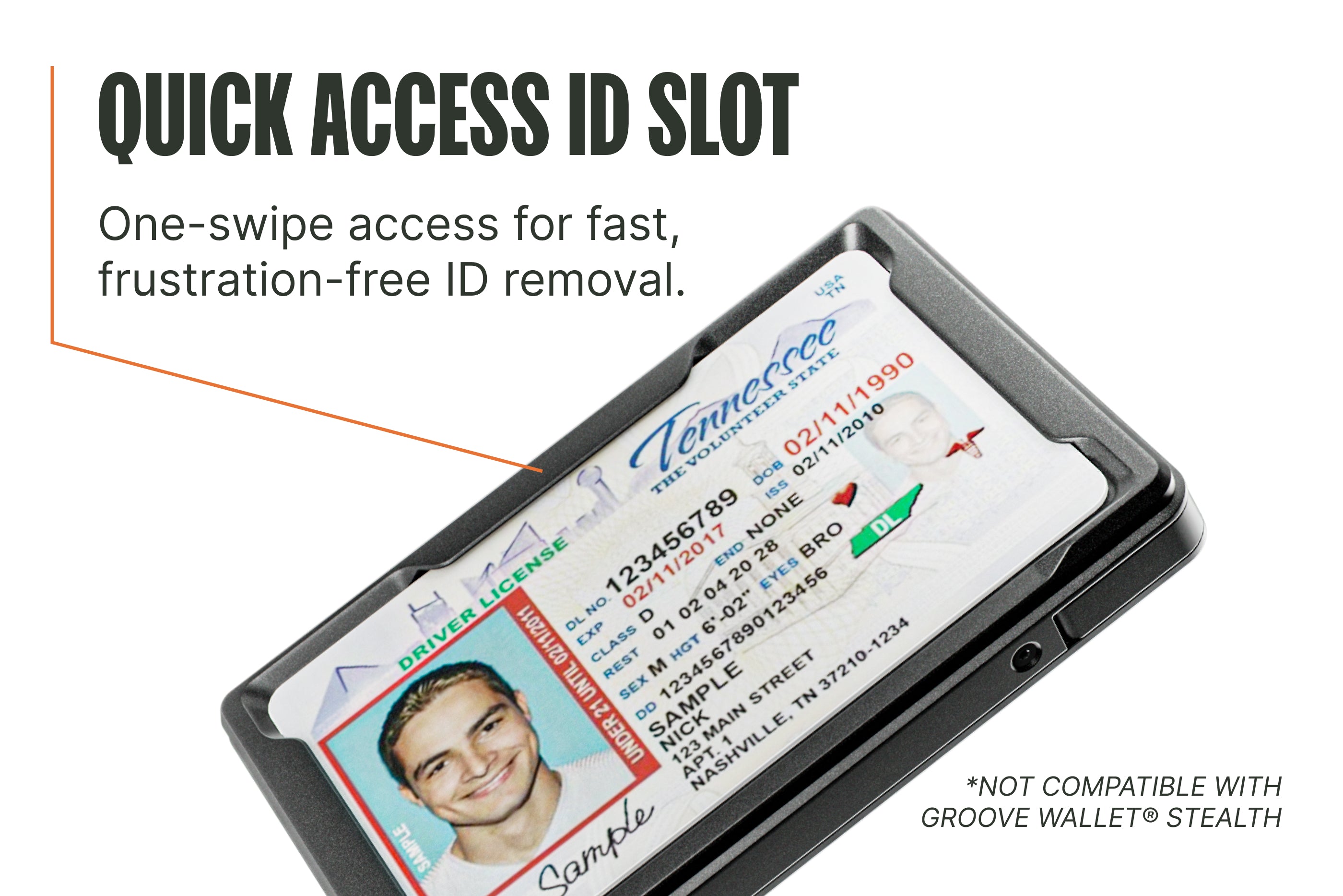 Groove Wallet ID Holder