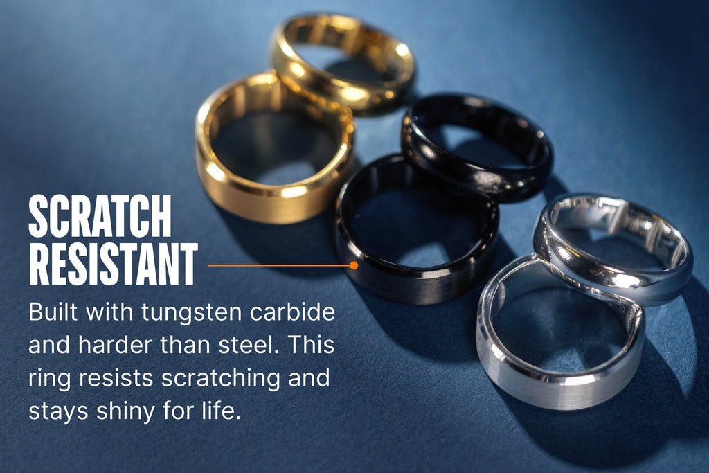 Groove Ring® Tungsten - Black