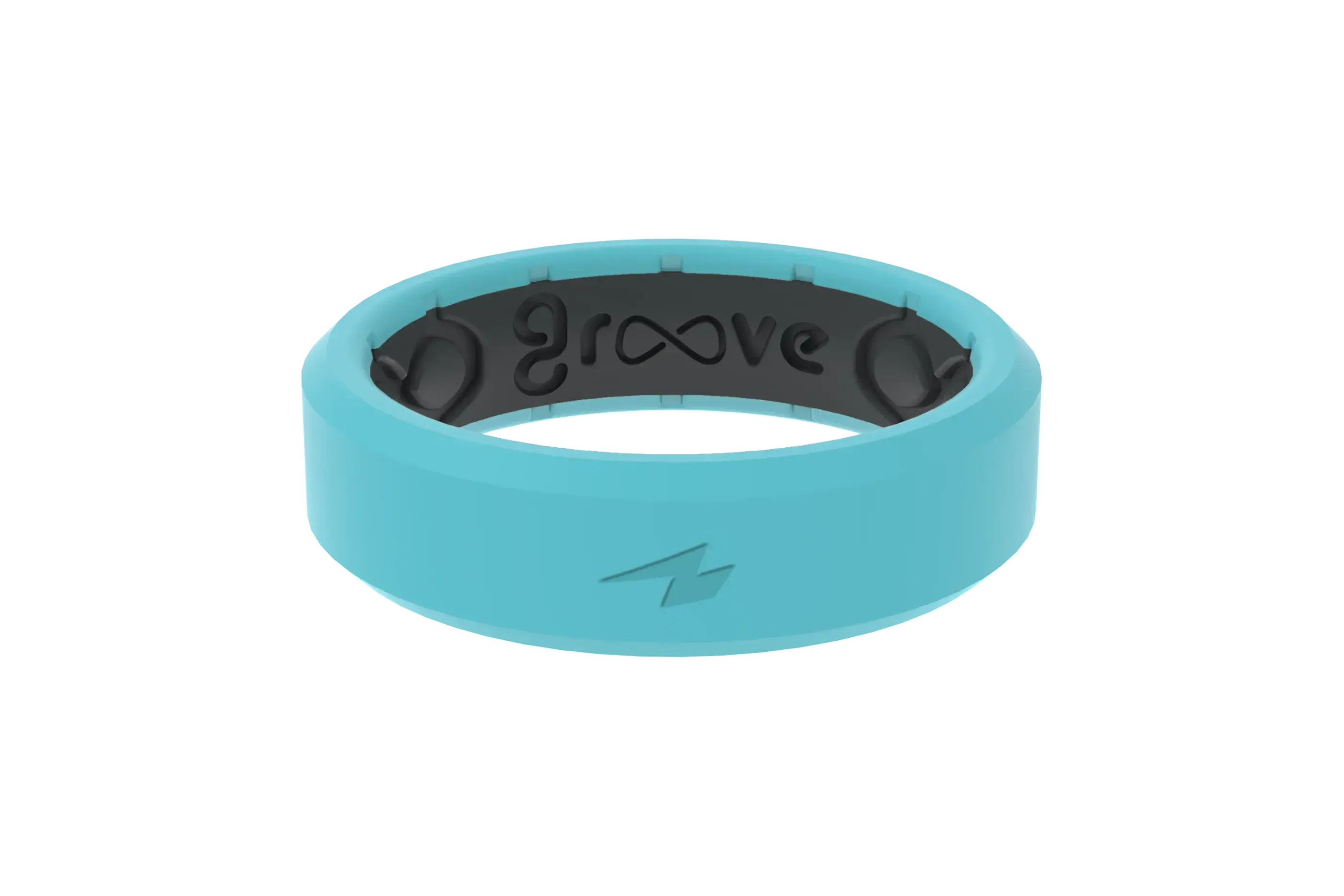 Zeus Aqua Thin Ring