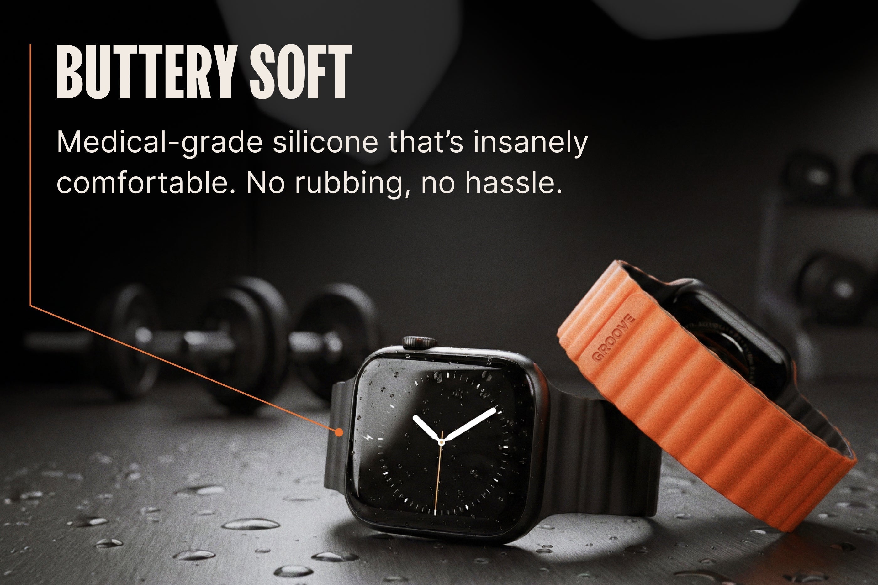 Apple Magnetic Watch Band - Infrared Pulse